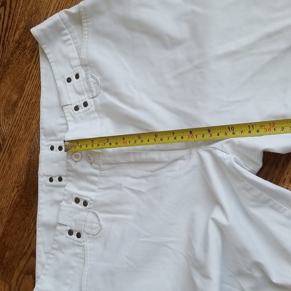 (18) Addition Elle Bright Cotton Blend Capris Contemporary Summer Vacation - Picture 5 of 10